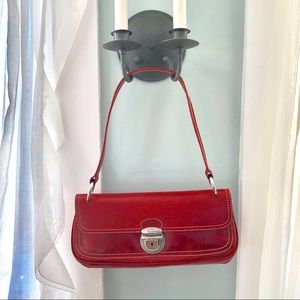 Prune Argentinian Oxblood Leather Handbag